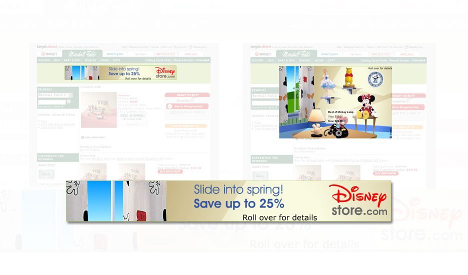 Disney Store Merchandise Display