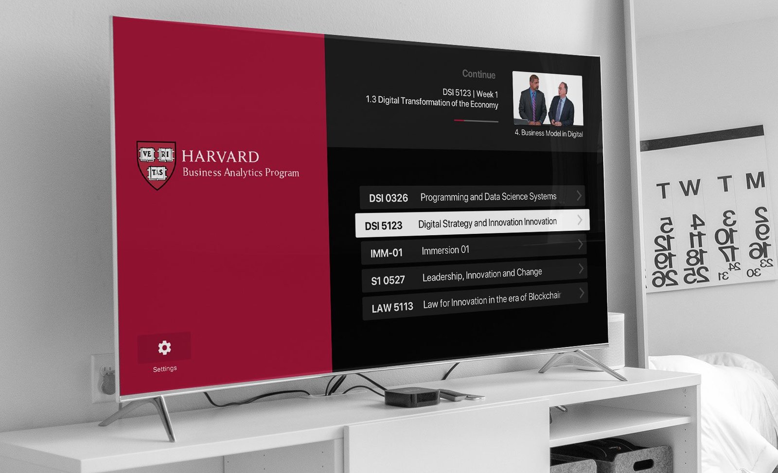 apple tv app for 2u